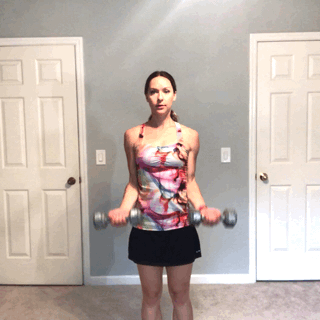 Biceps Curl: Complete Upper Body Workout by Elena McCown, LLC a health coach in Franklin, TN