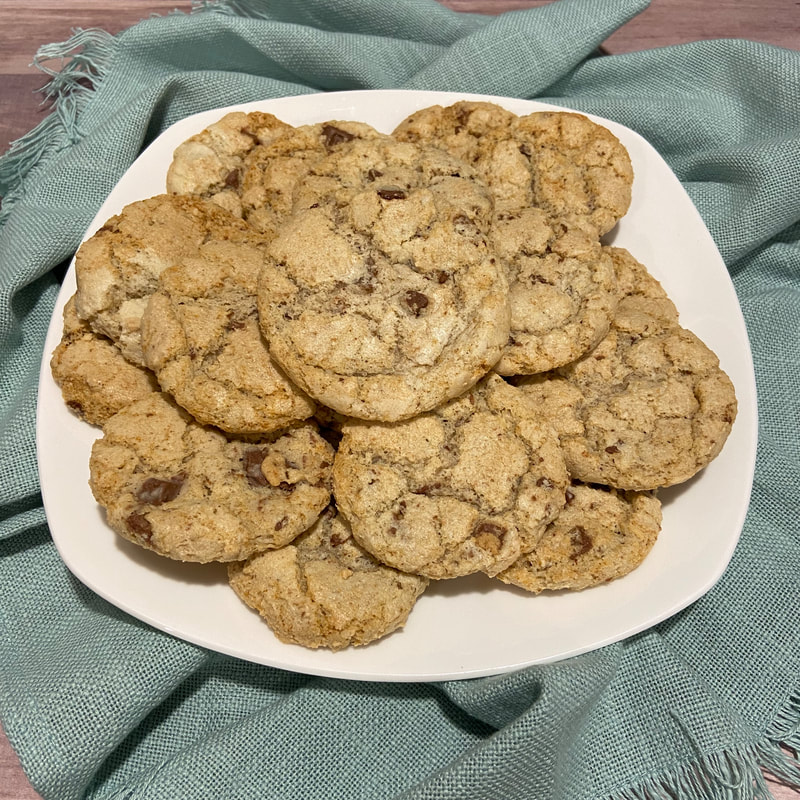 Chewy Chocolate Chip Cookies: gluten-free and dairy-free recipes by Elena McCown, LLC a health coach in Franklin, TN