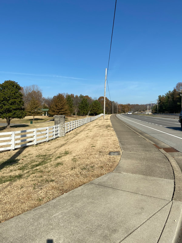 Fieldstone Park Path: parks, paths and trails in Williamson County, TN highlighted by Elena McCown, LLC a health coach in Franklin, TN
