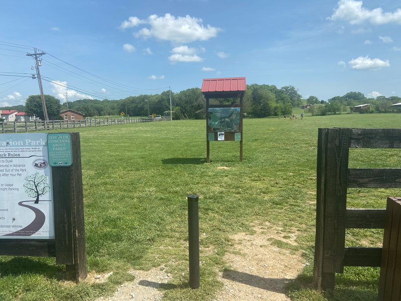Preservation Park Trails: parks, paths and trails in Williamson County, TN highlighted by Elena McCown, LLC a health coach in Franklin, TN