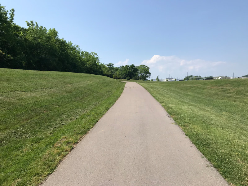 Flagpole Park Path + Wikle Park Path: Parks, Paths and Trails in Williamson County, TN highlighted by Elena McCown, LLC a health coach in Franklin, TN