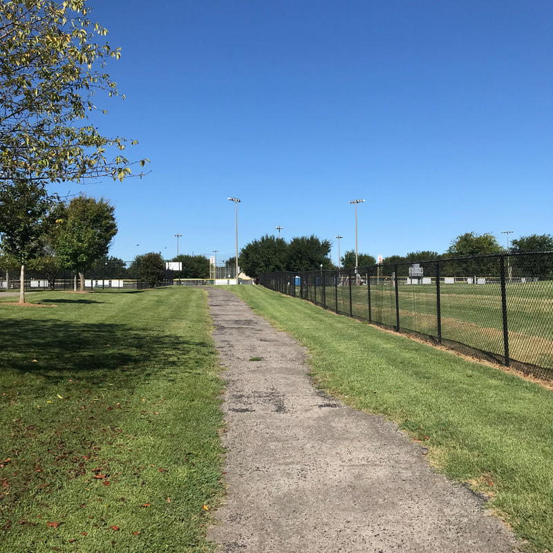 Jim Warren Park Path: Paths, Trails and Parks in Williamson County, TN highlighted by Elena McCown, LLC a health coach in Franklin, TN