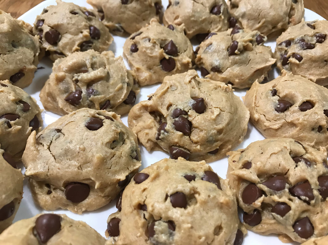 Peanut Butter Chocolate Chip Cookies: Gluten-free and dairy-free recipes by Elena McCown, LLC a health coach in Franklin, TN