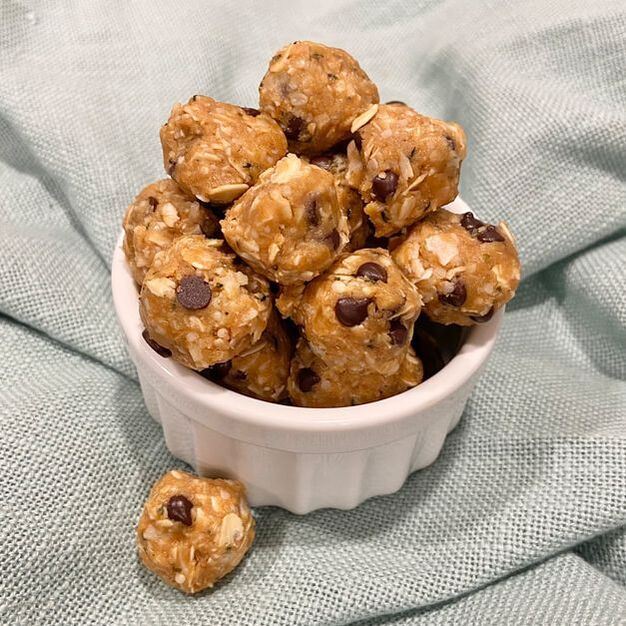 Chocolate Chip Bites: gluten free and dairy free recipes by Elena McCown, LLC a health coach in Franklin, TN