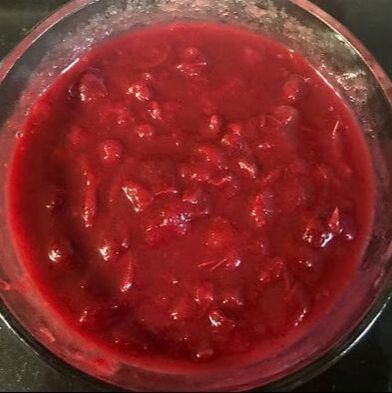 Thanksgiving Dinner Menu: Cranberry Sauce - gluten-free and dairy-free recipes by Elena McCown, LLC a health coach in Franklin, TN