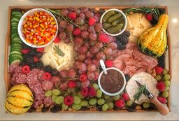 Fall Charcuterie Board: assembly, ideas and how to build one by Elena McCown, LLC a health coach in Franklin, TN